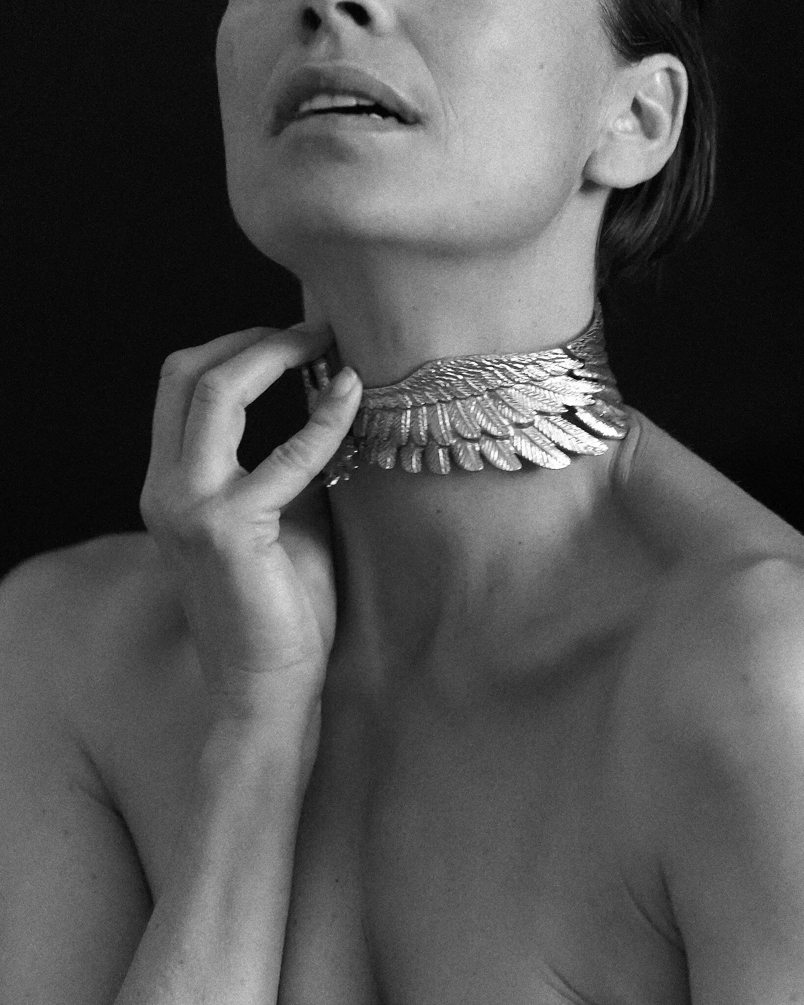 Fine-art black-and-white portrait by Heather Tammaro — Vienna