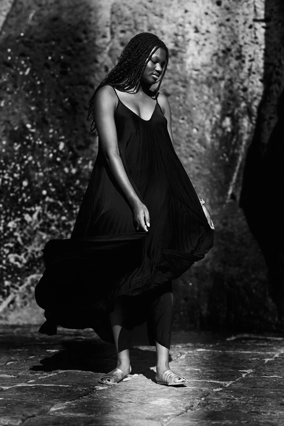 Fine-art black and white photograph by Heather Tammaro, Sorrento